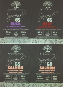 Orchard's Prime Superfood 65 Duck Beef (Salmon x2)