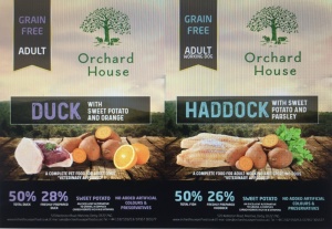 Duck, Sweet Potato & Orange 900g/Haddock, Sweet Potato & Parsley 900g - ADULT - Variety Pack 